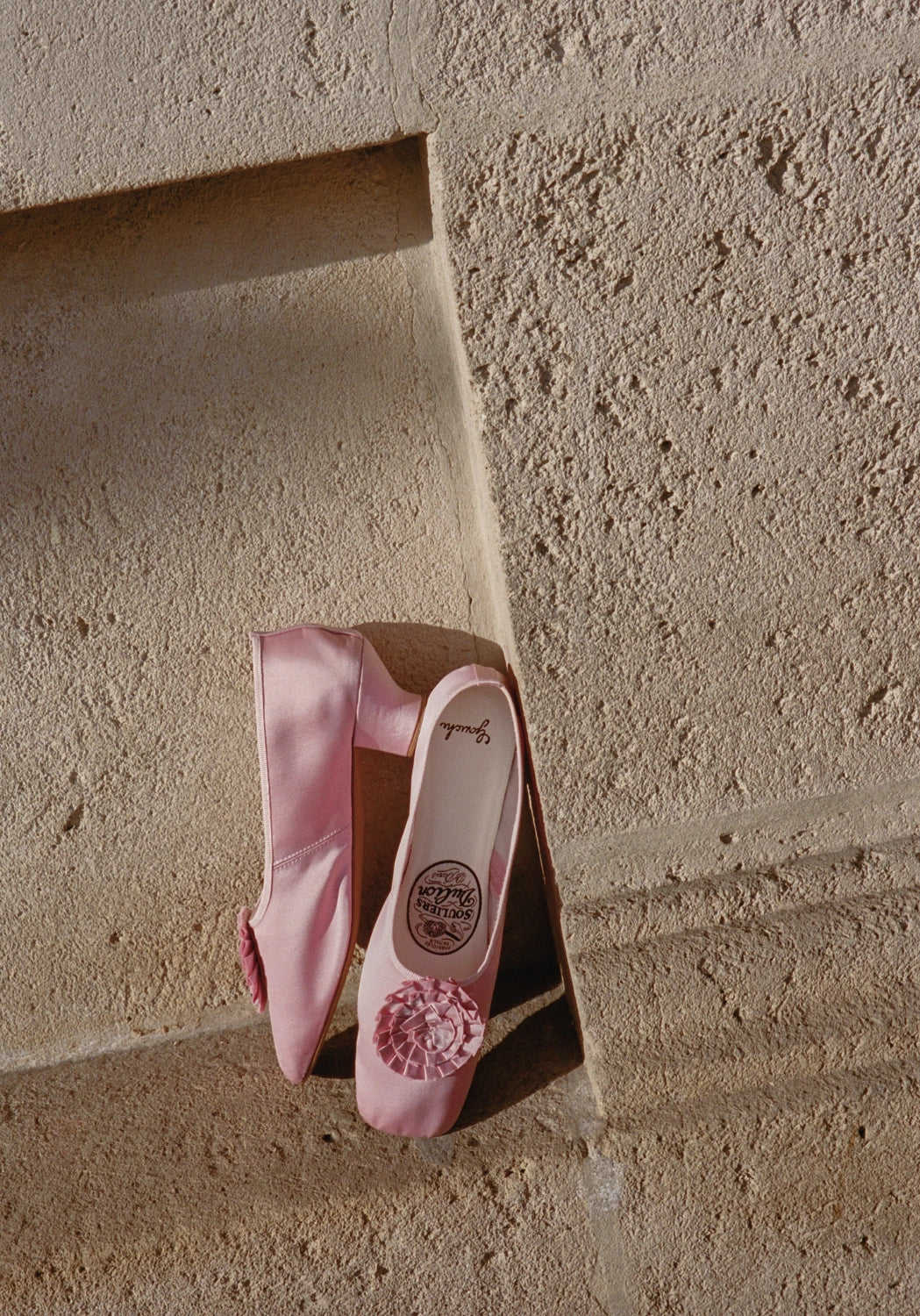 Souliers Dulion, rose