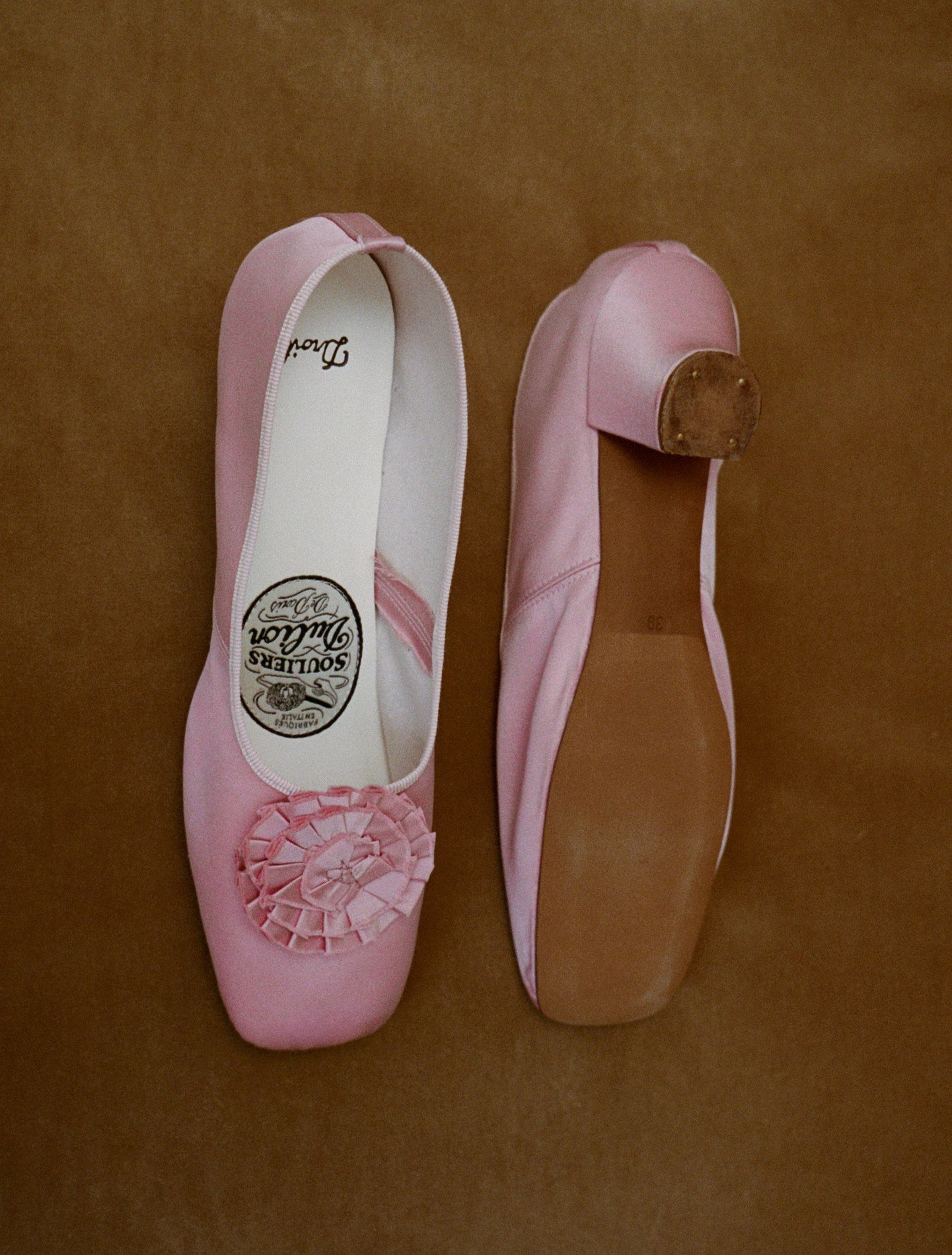 Souliers Dulion, rose