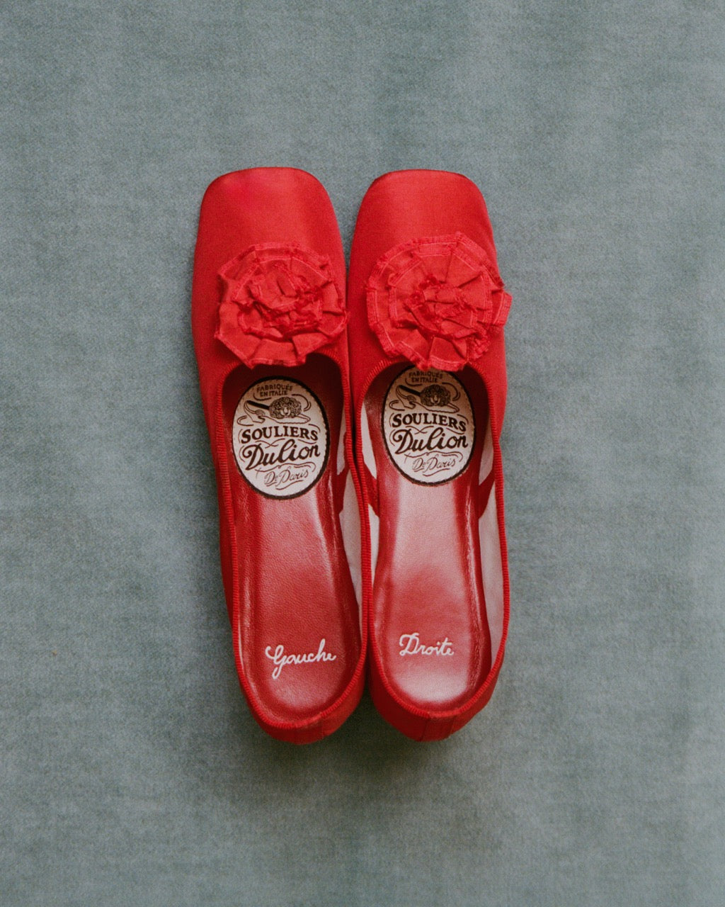 Souliers Dulion, rouge