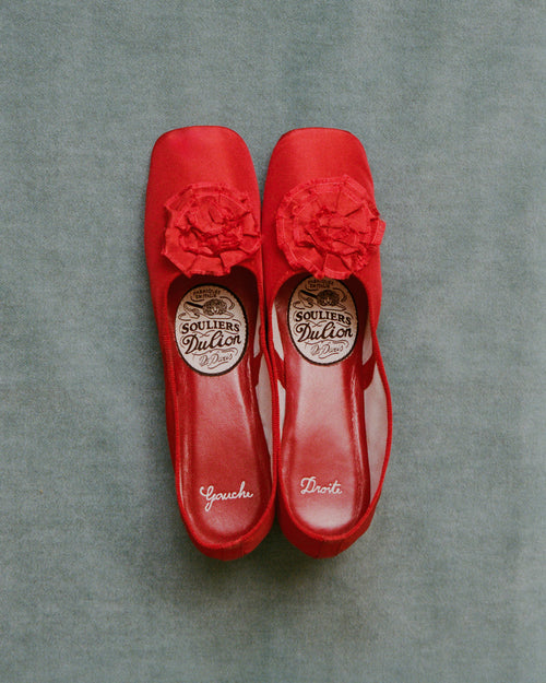 Souliers Dulion, red
