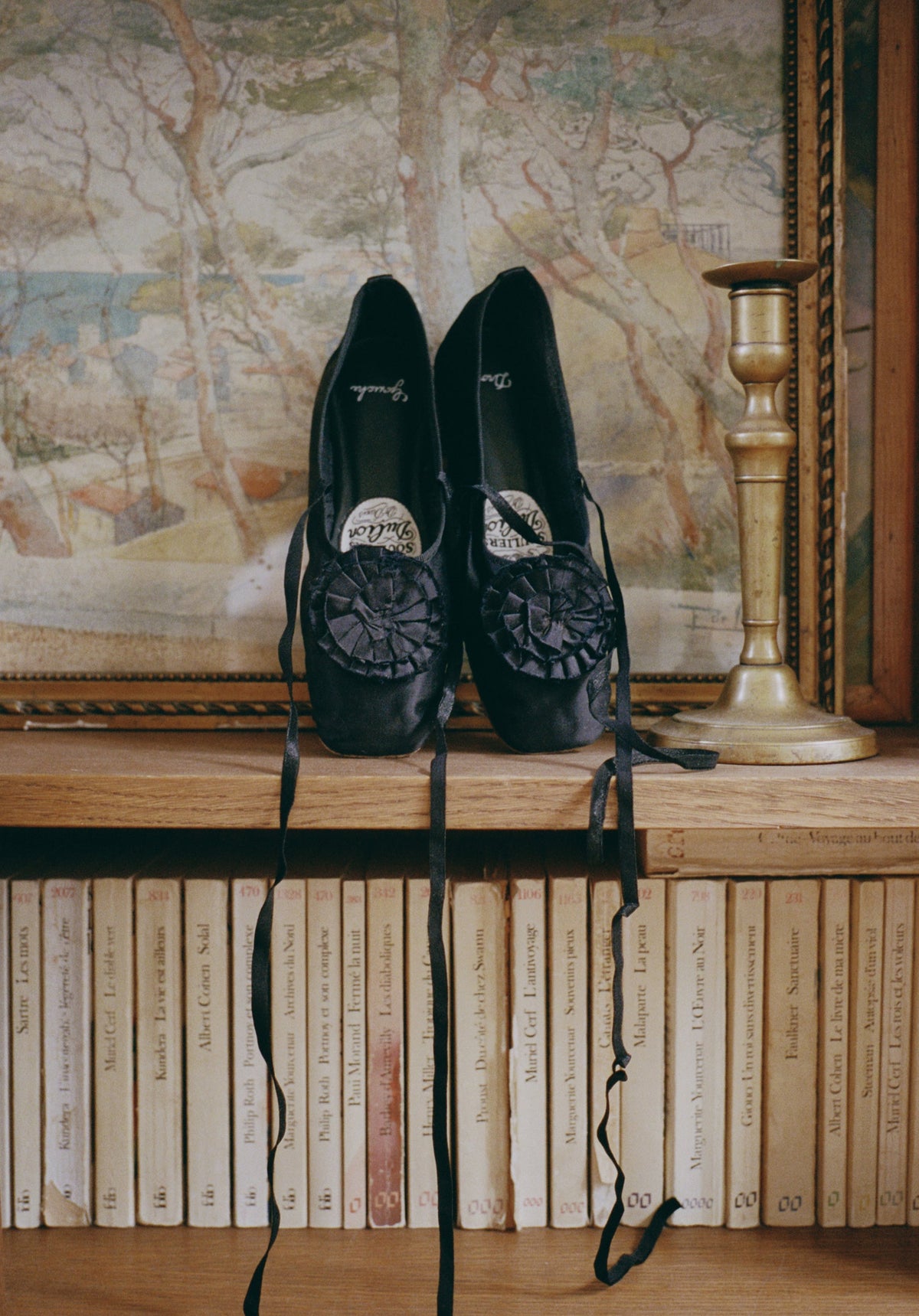 Souliers Dulion, ivoire