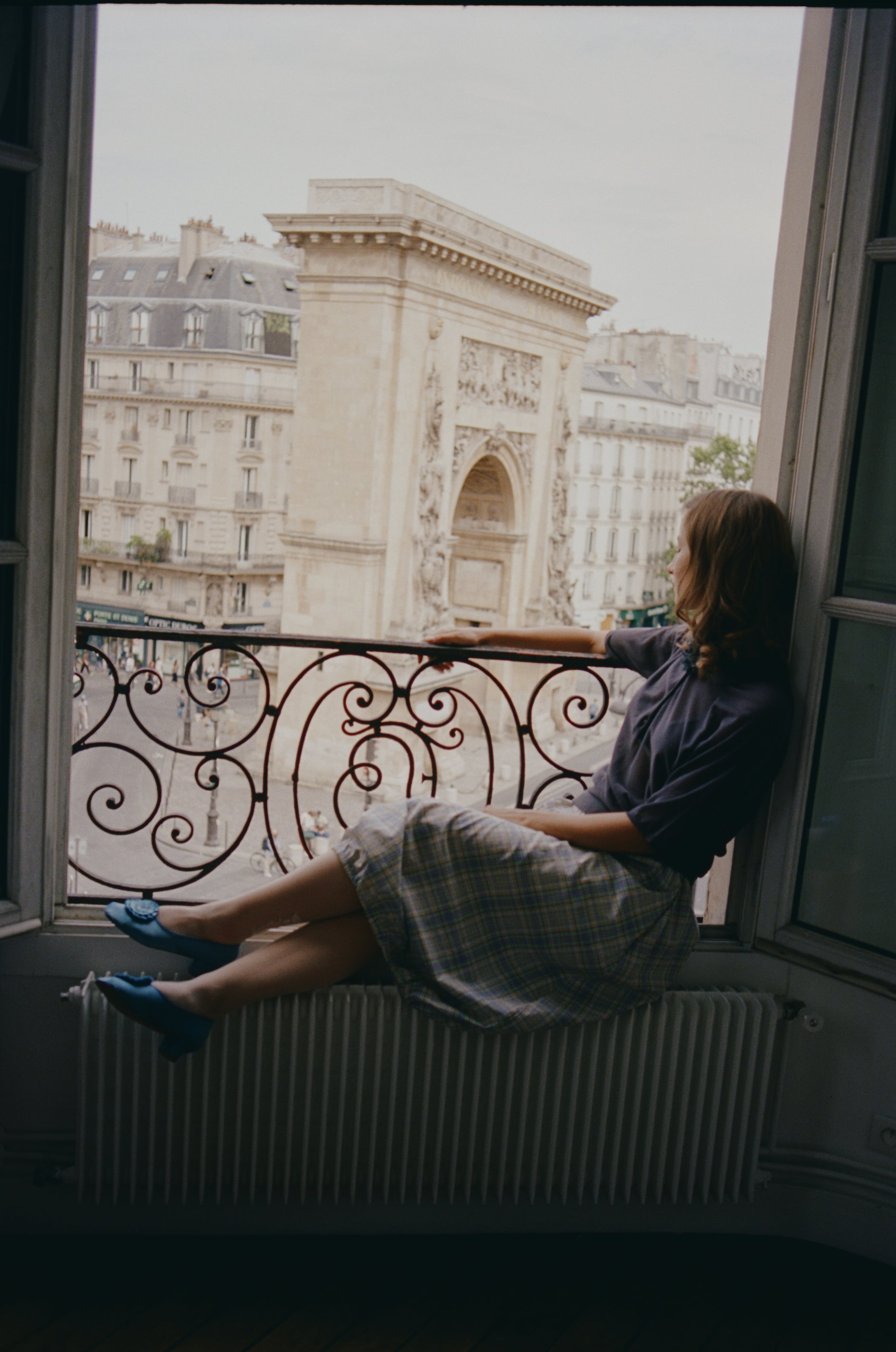 Souliers Dulion, bleu