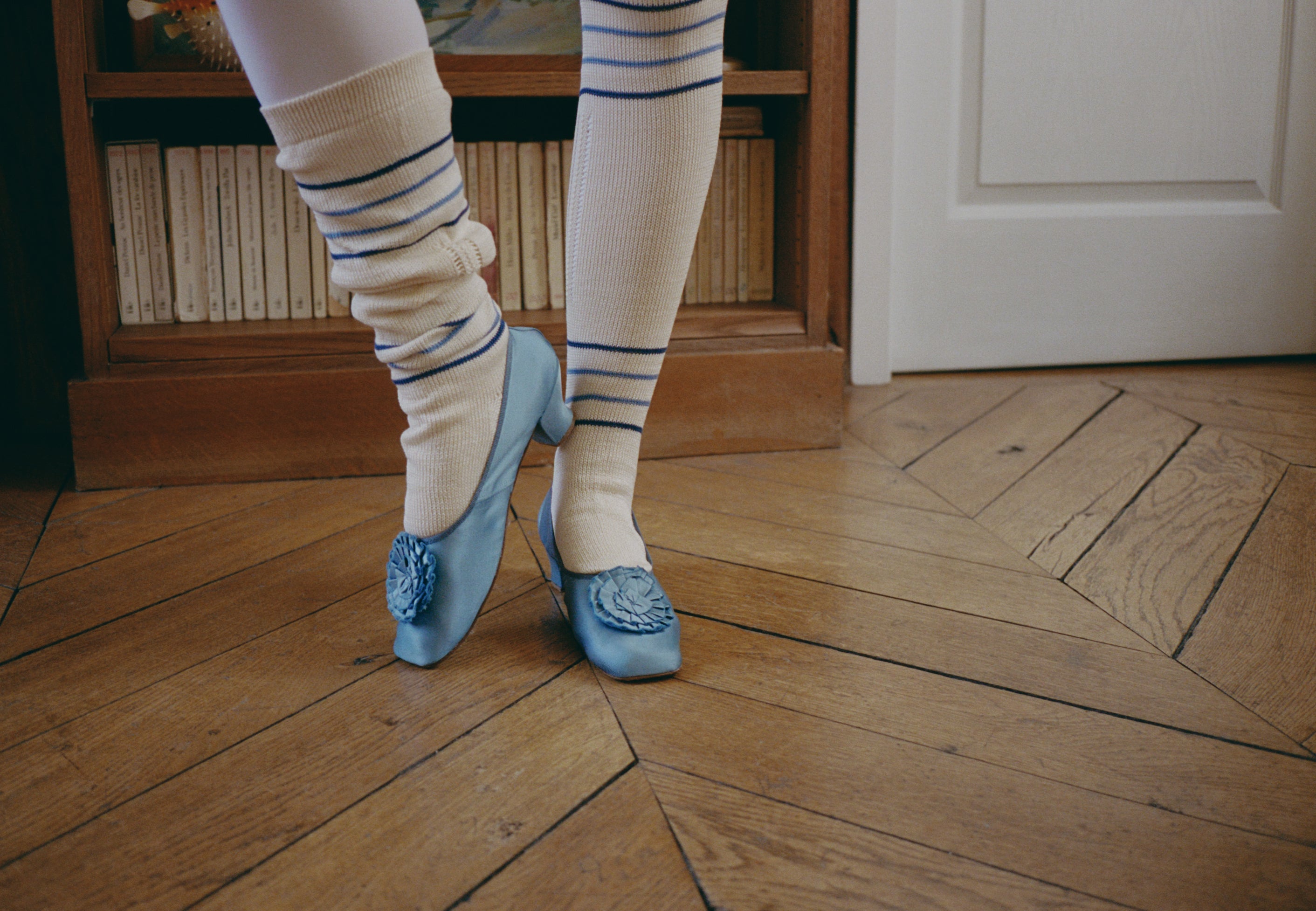 Souliers Dulion, bleu