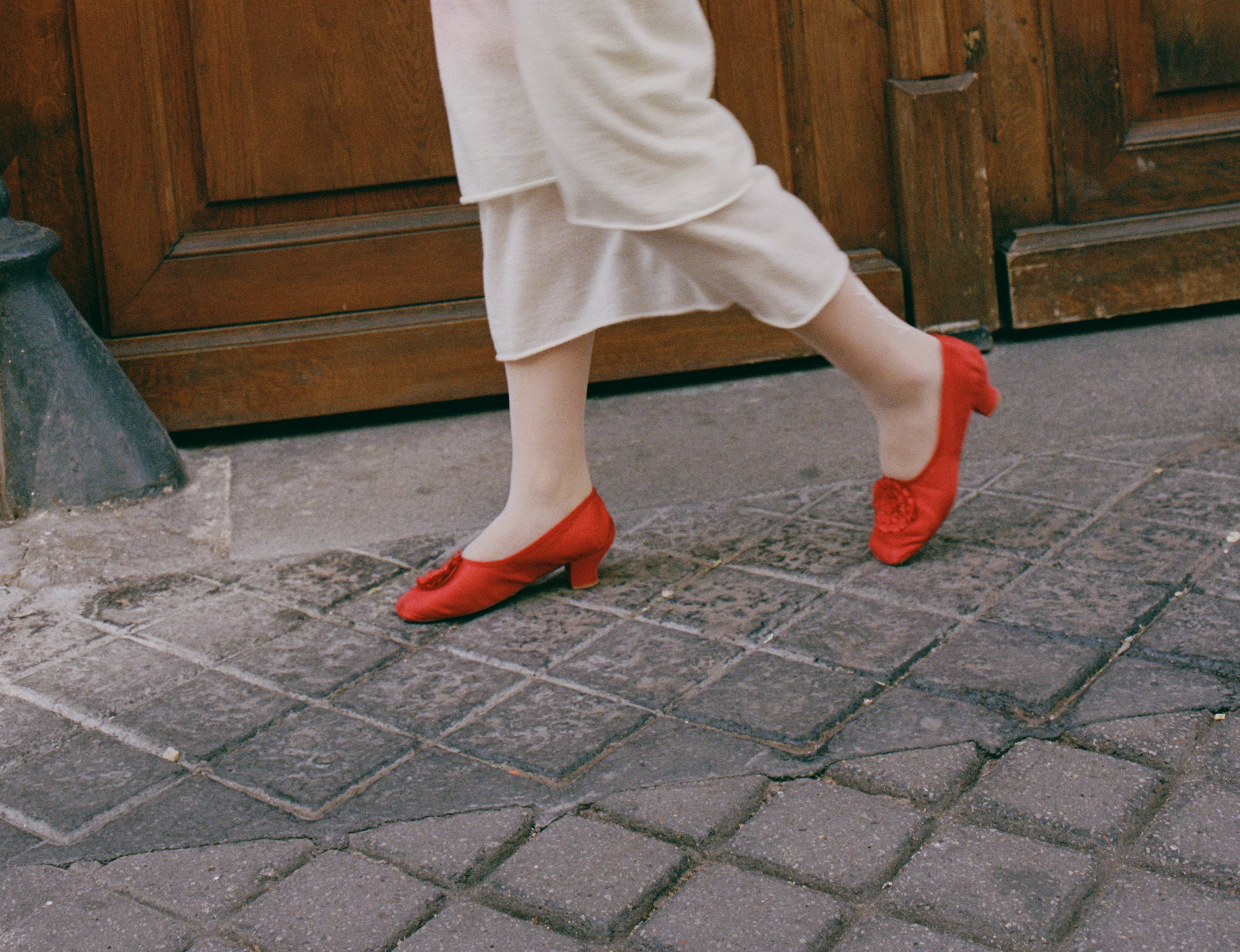 Souliers Dulion, rouge