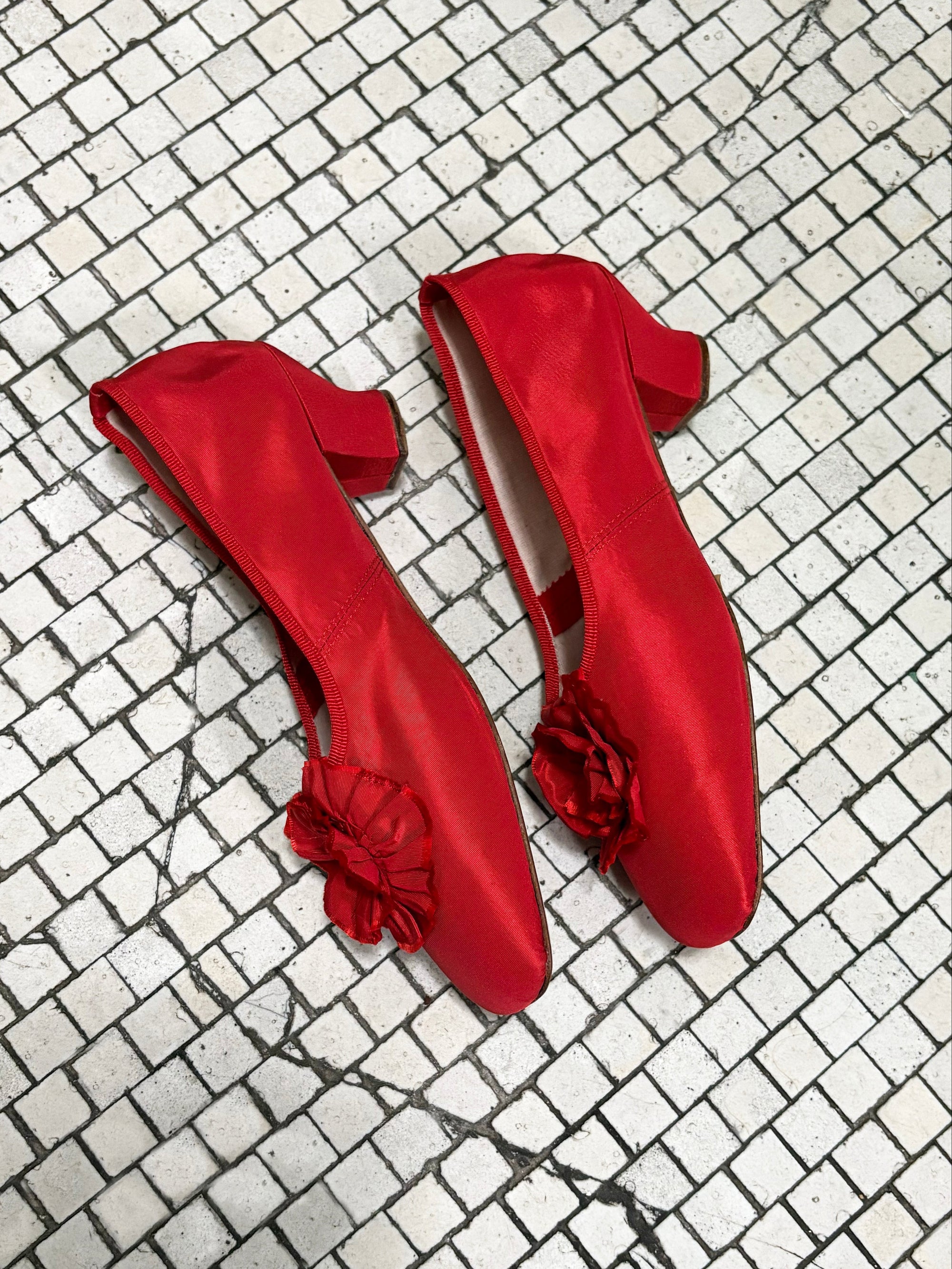 Souliers Dulion, red