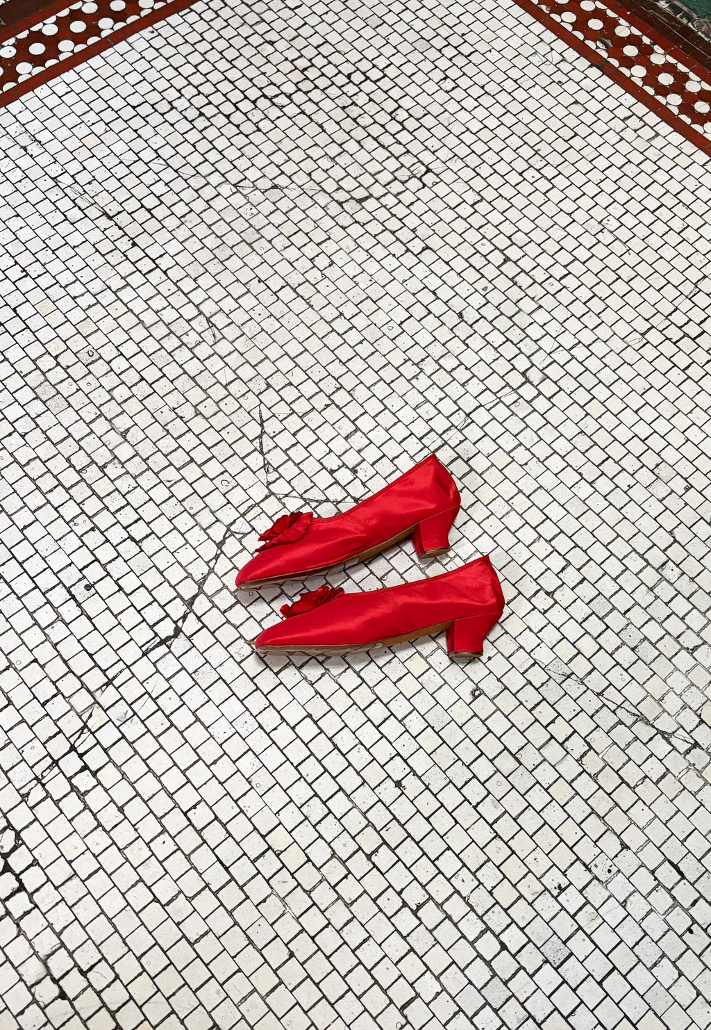 Souliers Dulion, red