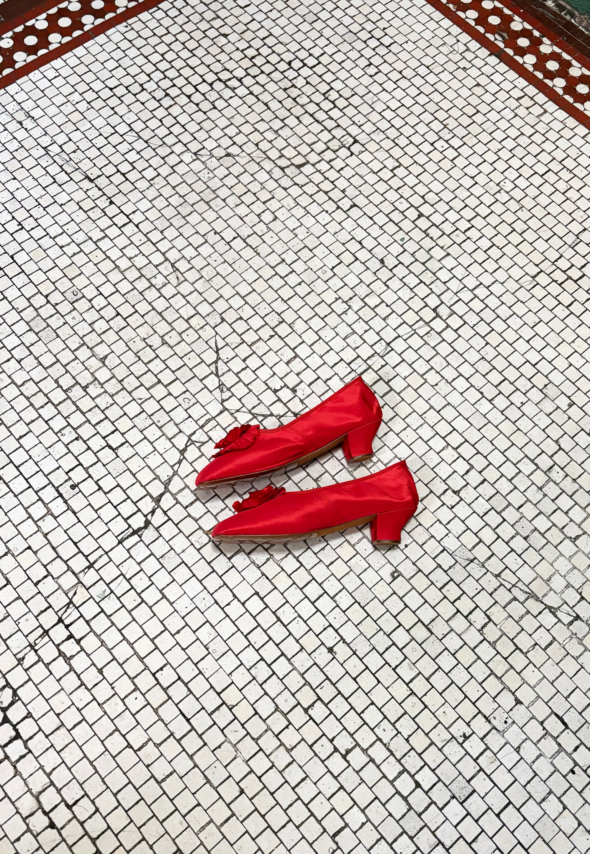 Souliers Dulion, red