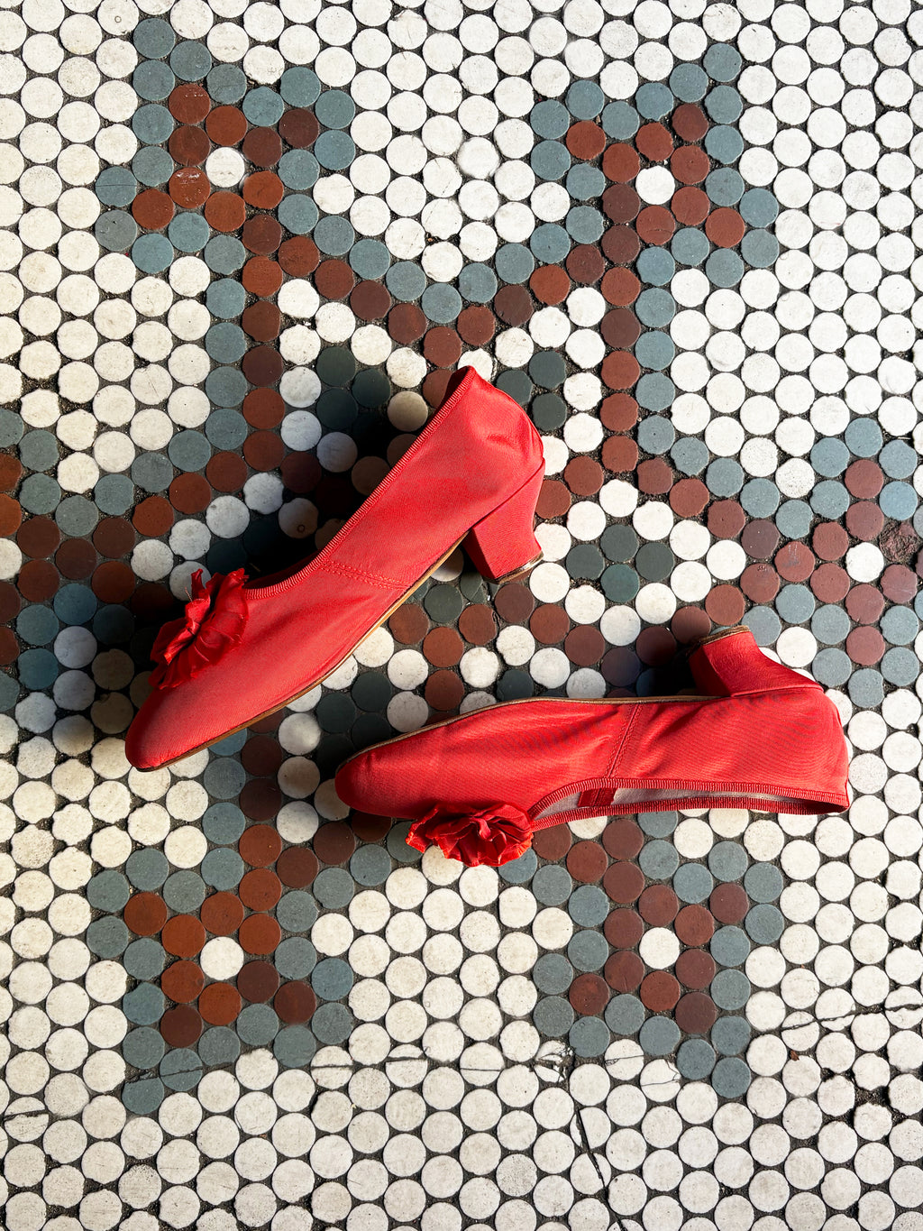 Souliers Dulion, red