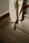 Souliers Dulion, ivory